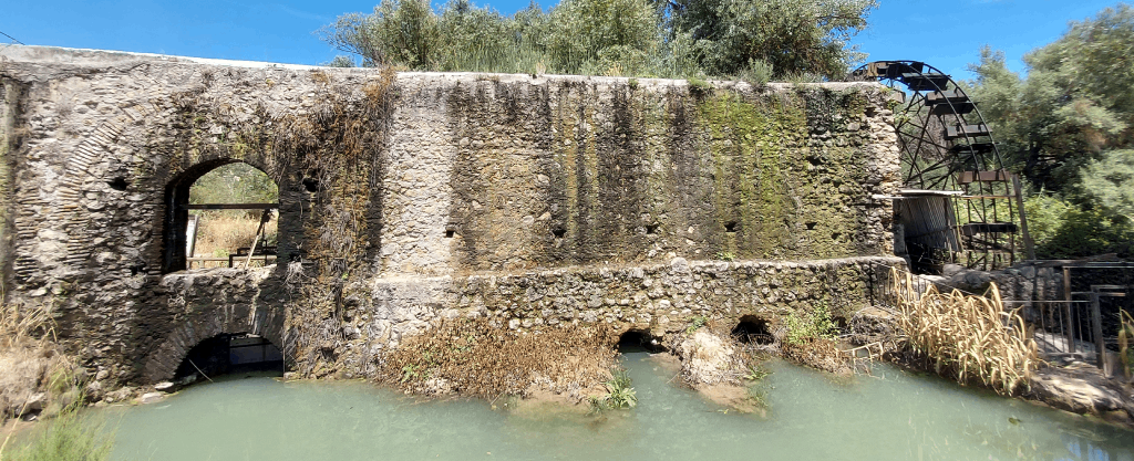 Noria y Molino harinero de la Azeña